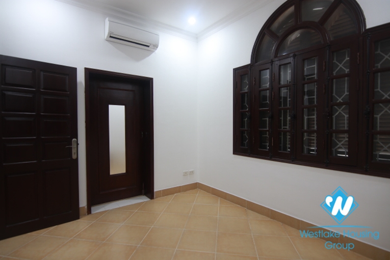 Garden villa for rent in area D Ciputra next to UNIS, Hanoi.